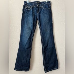 MEK Denim Jeans Boot Cut Jeans Nagoya Mens size 29 x 32 Dark Wash